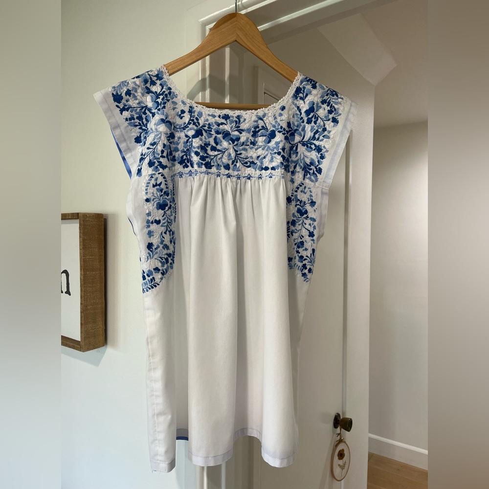 Mi Golondrina Cielo Azul Blouse - Picture 5 of 6